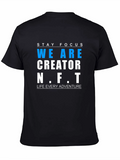 Stay Focused Creator NFT Graphic Tee