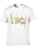 Ya Wantzy! Black Graphic Tee Shirt