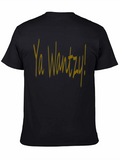 Ya Wantzy! Black Graphic Tee Shirt
