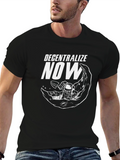 Decentralize Now Black Graphic Tee
