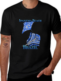 Ipanema Beach Brazil Graphic T-Shirt
