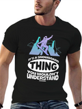 Snowboard Thing T-Shirt: Unique Graphic Tee