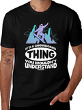 Snowboard Thing T-Shirt: Unique Graphic Tee