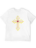 Baseball Cross Graphic Tee