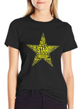 Starry Night Tee - Mens Black Graphic T-Shirt