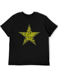 Starry Night Tee - Mens Black Graphic T-Shirt