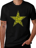 Starry Night Tee - Mens Black Graphic T-Shirt