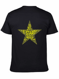 Starry Night Tee - Mens Black Graphic T-Shirt