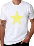 Starry Night Tee - Mens Black Graphic T-Shirt