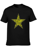 Starry Night Tee - Mens Black Graphic T-Shirt