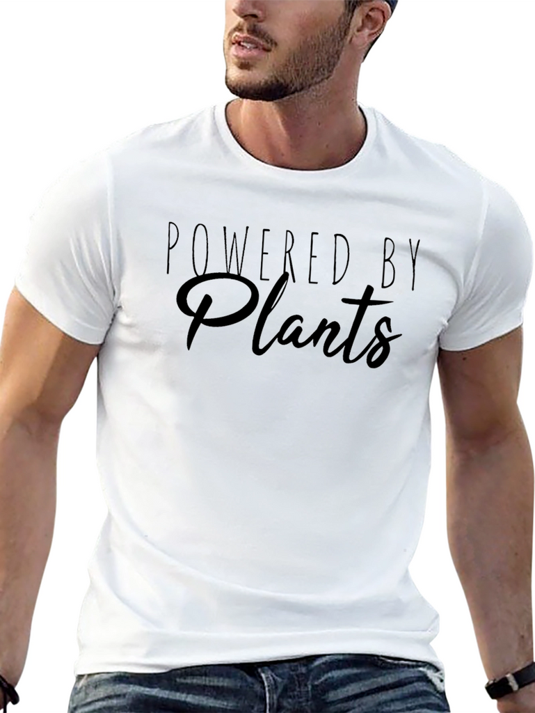 Powered By Plants Black T-Shirt
