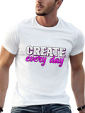 Create Every Day Graphic Tee - Black
