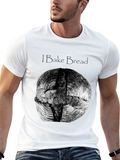 I Bake Bread Black T-Shirt