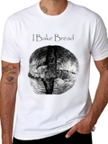 I Bake Bread Black T-Shirt
