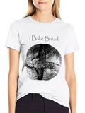 I Bake Bread Black T-Shirt
