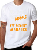 Broom Broke Key Account Manager Graphic T-Shirt