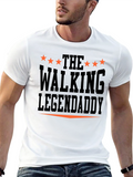The Walking Legendaddy Graphic Tee - Black