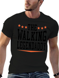 The Walking Legendaddy Graphic Tee - Black