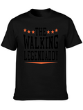 The Walking Legendaddy Graphic Tee - Black