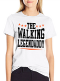 The Walking Legendaddy Graphic Tee - Black