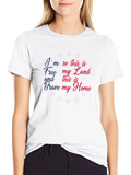Patriotic Graphic Tee - Land and Home