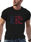 Patriotic Graphic Tee - Land and Home