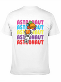 Astronaut T-Shirt - Space Theme Graphic Tee