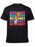 Astronaut T-Shirt - Space Theme Graphic Tee