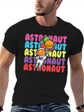 Astronaut T-Shirt - Space Theme Graphic Tee