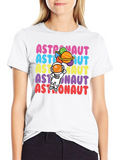 Astronaut T-Shirt - Space Theme Graphic Tee