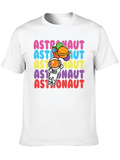 Astronaut T-Shirt - Space Theme Graphic Tee