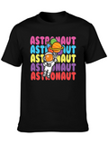 Astronaut T-Shirt - Space Theme Graphic Tee