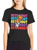 Astronaut T-Shirt - Space Theme Graphic Tee