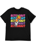 Astronaut T-Shirt - Space Theme Graphic Tee