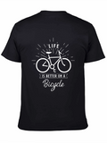 Life is Better on a Bicycle Graphic Tee