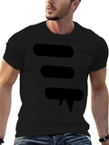 Modern Graphic Black T-Shirt