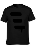 Modern Graphic Black T-Shirt