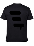 Modern Graphic Black T-Shirt
