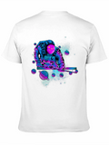 Cosmic Astronaut T-Shirt: Pool Playing Spaceman