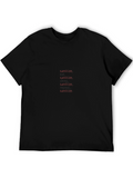Sanitize Eat Sleep Repeat T-Shirt - Black