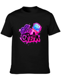 Ice Cream Graphic T-Shirt - Funky Design