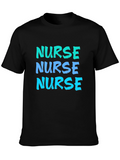 Nurse T-Shirt - Bold Text Design