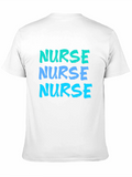 Nurse T-Shirt - Bold Text Design