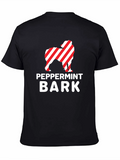Peppermint Bark Dog T-Shirt - Holiday Style