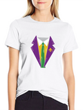 Mardi Gras Tuxedo T-Shirt - Party Costume