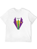 Mardi Gras Tuxedo T-Shirt - Party Costume