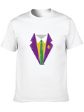 Mardi Gras Tuxedo T-Shirt - Party Costume