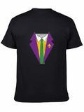 Mardi Gras Tuxedo T-Shirt - Party Costume