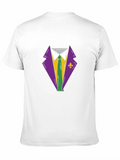 Mardi Gras Tuxedo T-Shirt - Party Costume