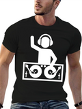 DJ Graphic Tee - Turntable Design